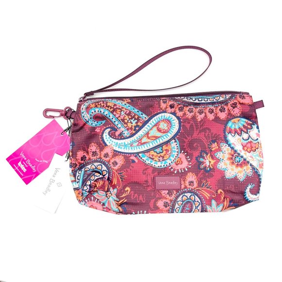 Vera Bradley Bags Nwt Vera Bradley Paisley Jamboree Top Zipper